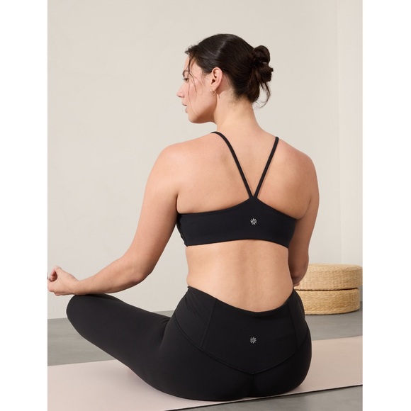 NWT Athleta Transcend Scoop Bra | Black - Picture 7 of 10